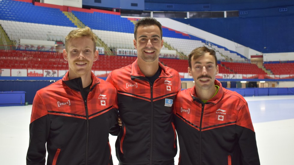 En raison du Covid-19 qui sévit dans le pays, Pascal Dion (à gauche) et Steven Dubois (à droite) pourraient ne pas pouvoir concourir aux championnats du monde compétition prévue en Corée du Sud.