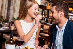 couple au restaurant