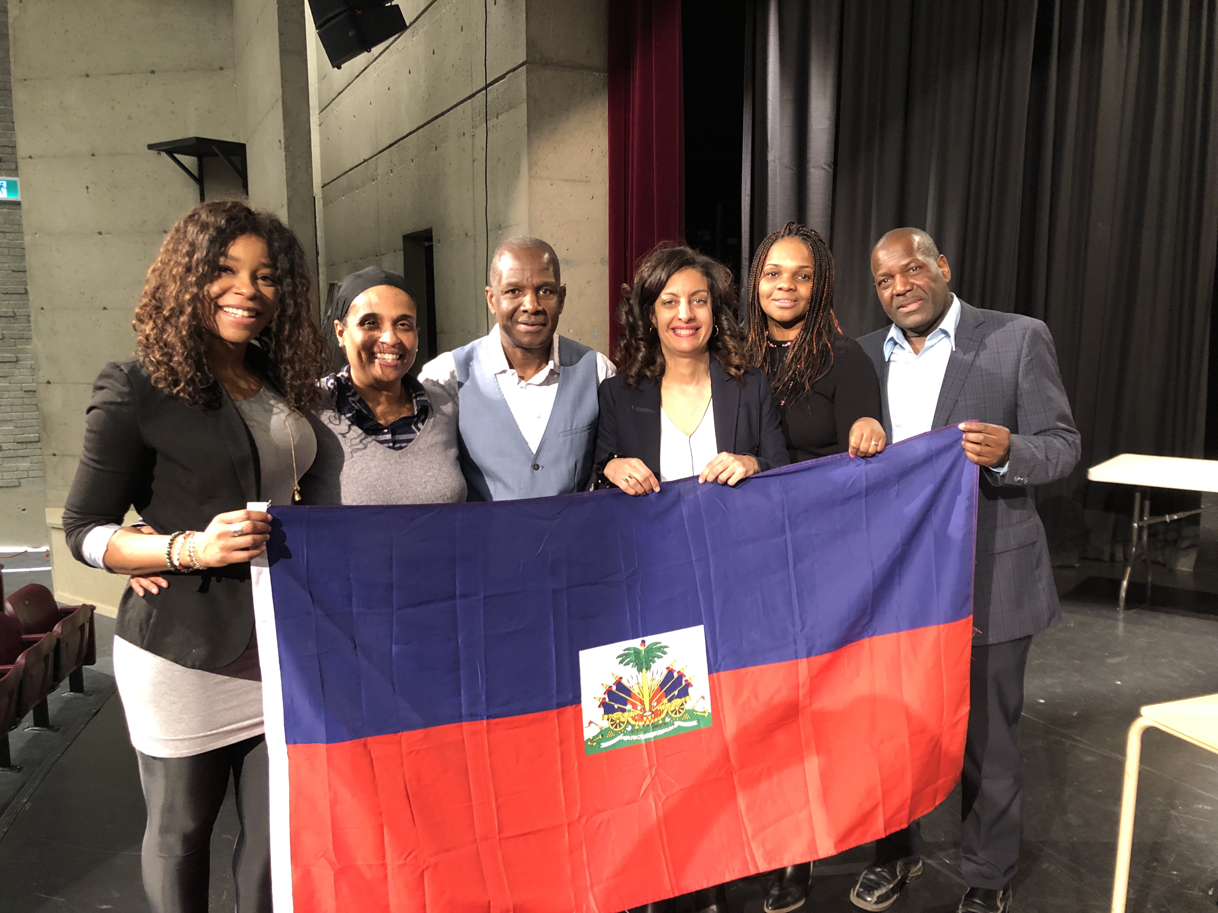 Dominique Anglade, à Antoine-de-Saint-Exupéry.