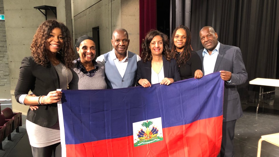 Dominique Anglade, à Antoine-de-Saint-Exupéry.