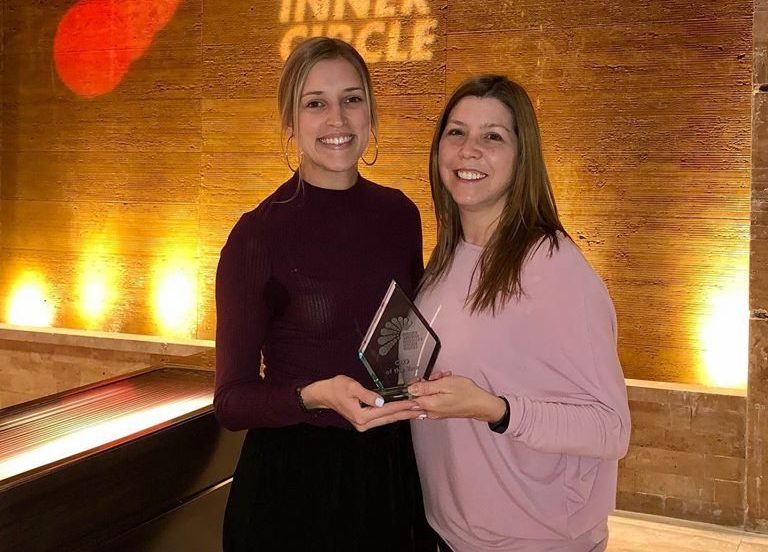 Les deux propriétaires du Studio Imperium remporte le prix CEO of the year par le Dance Studio Owners.