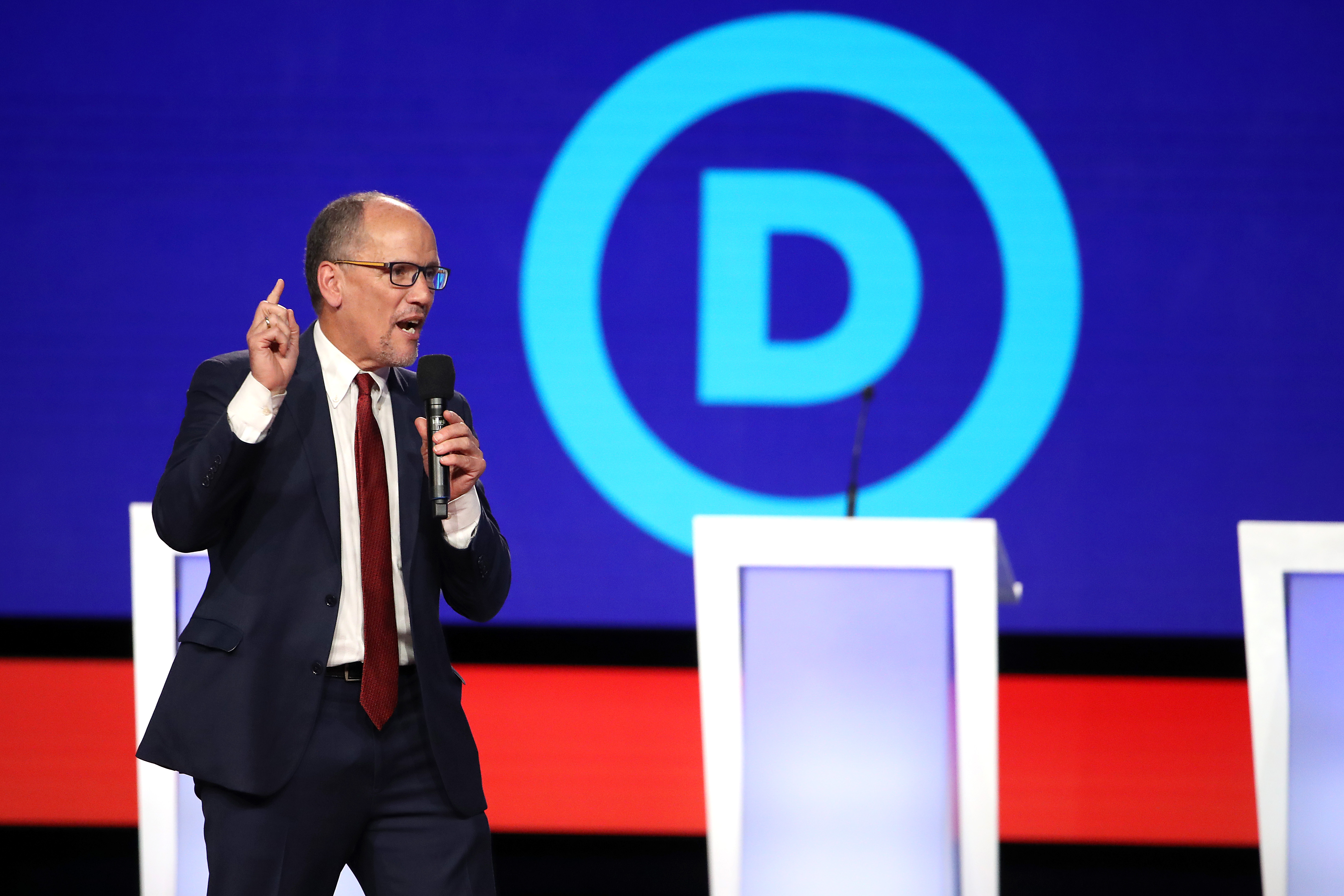 Le chef du Parti démocrate, Tom Perez