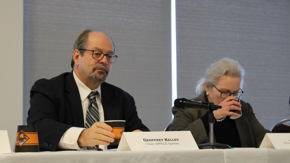 Geoffrey Kelley et Joan Fraser projet de loi 40