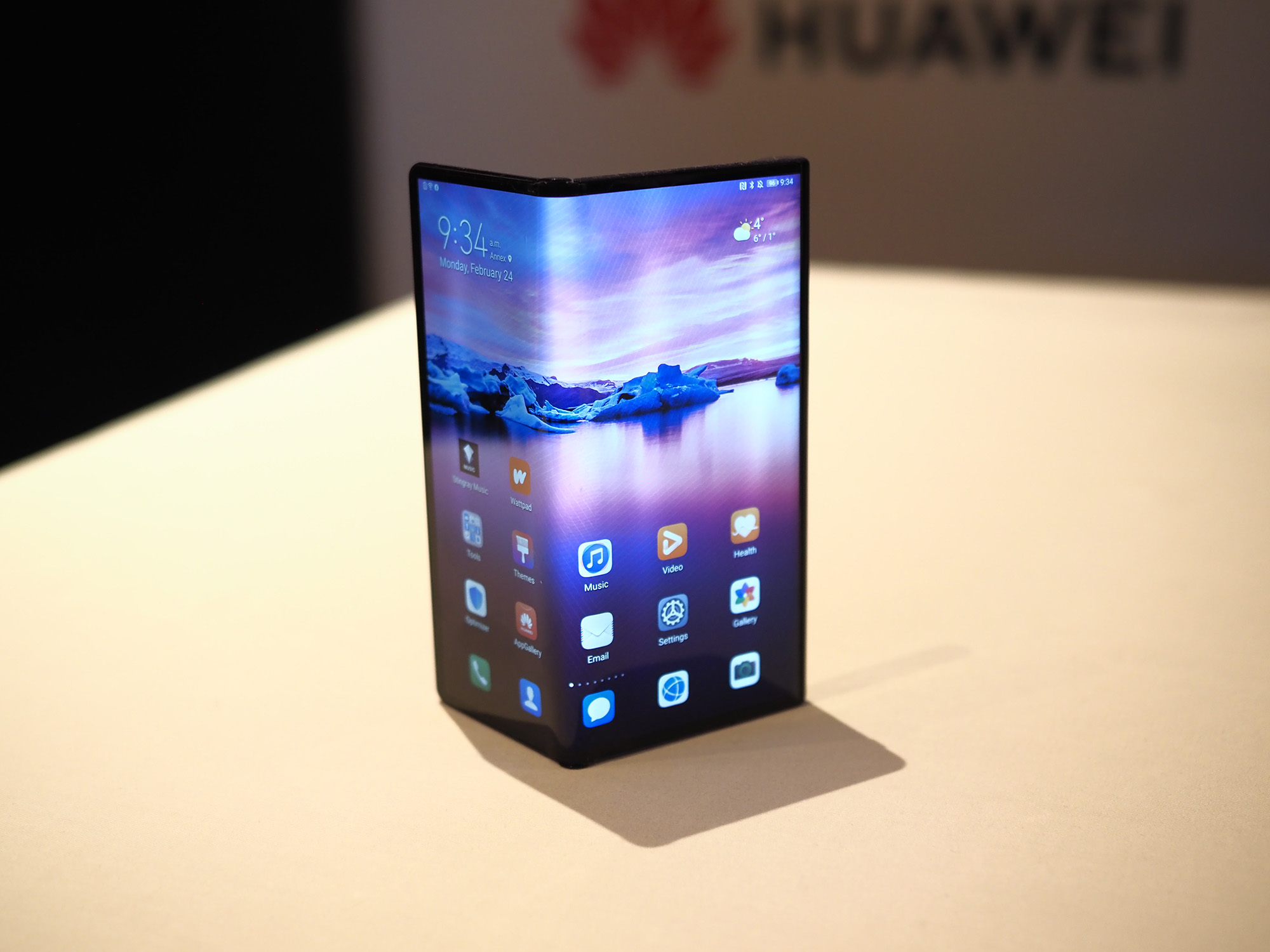 Aperçu du téléphone pliable Huawei Mate XS