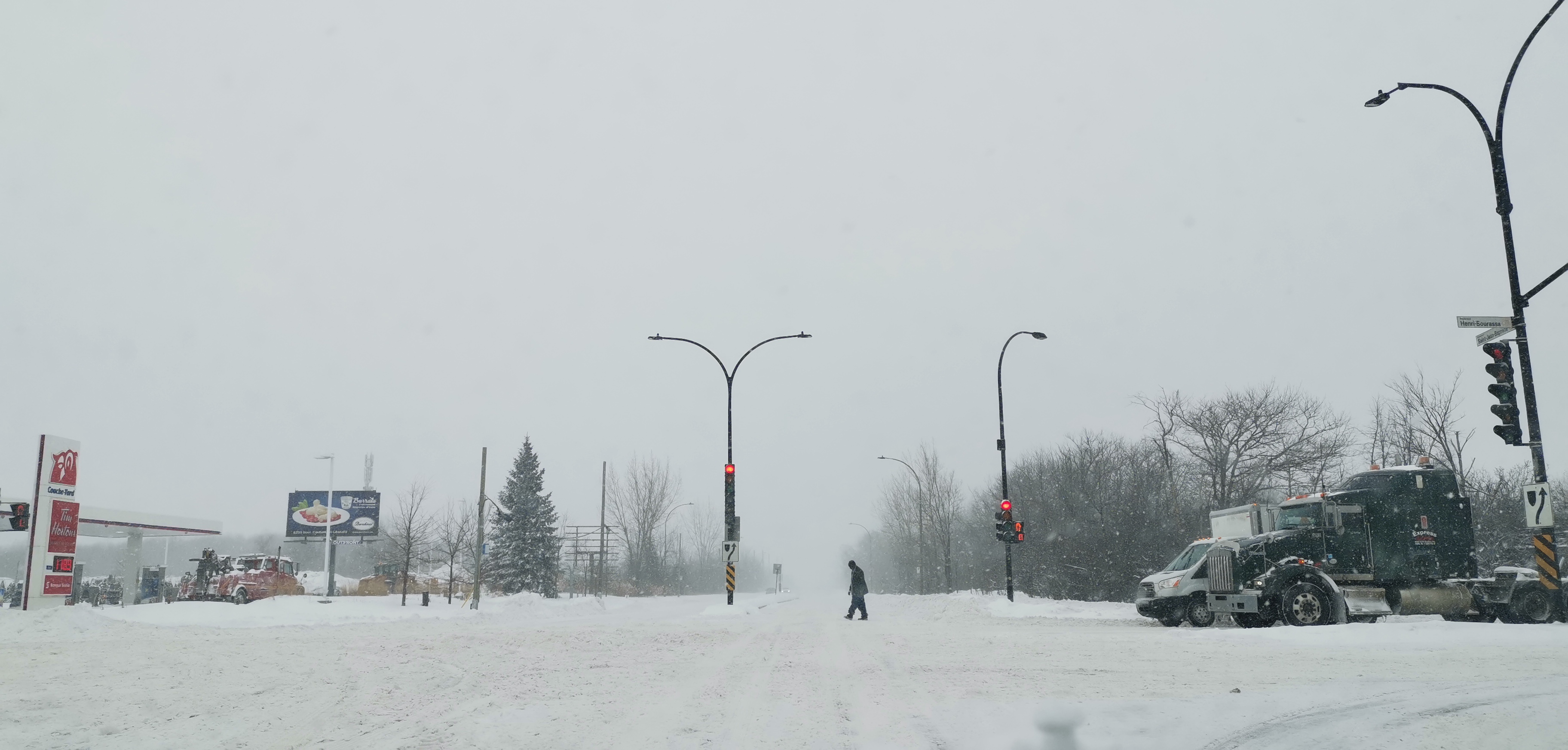 Tempête de neige dans RDP-PAT