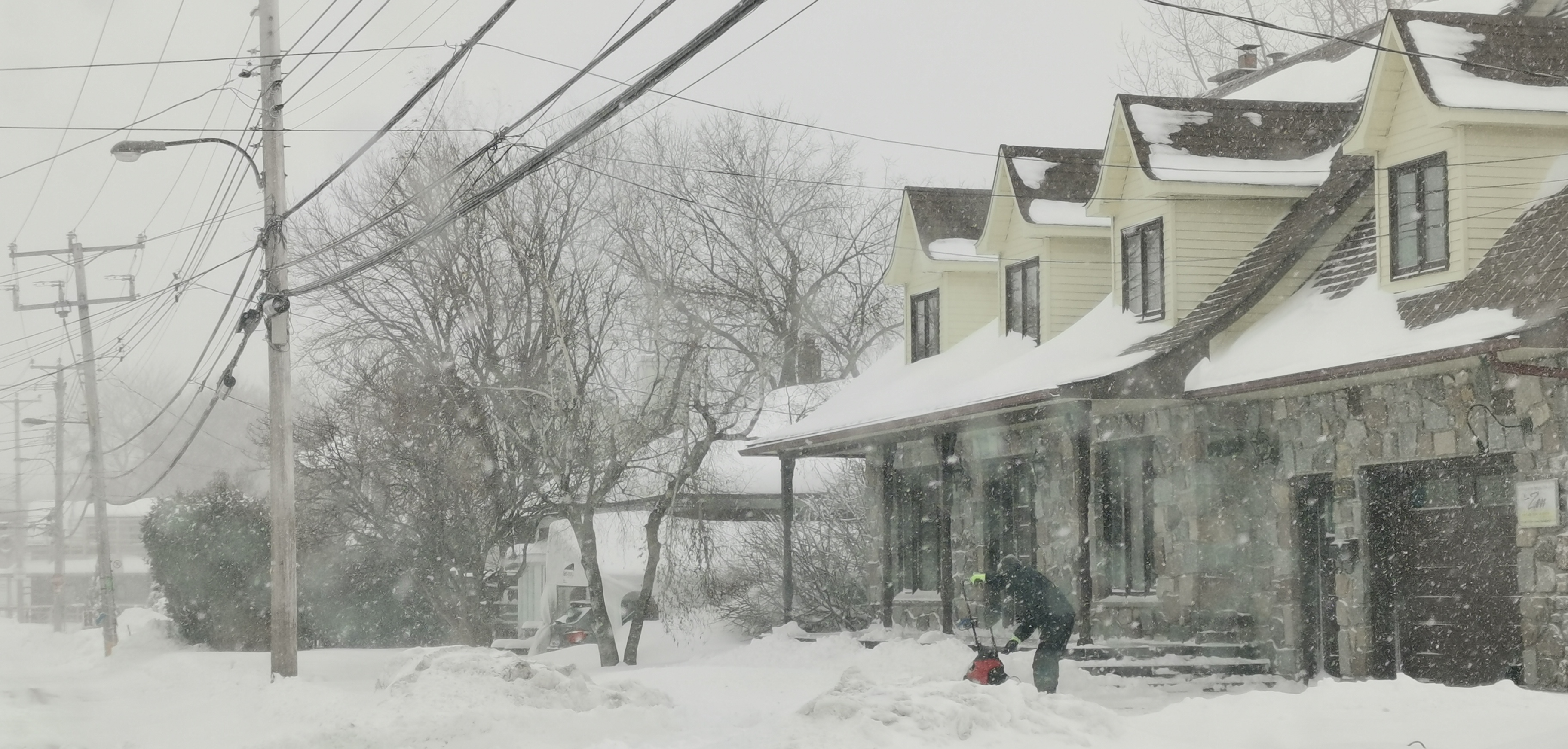 Tempête de neige dans RDP-PAT