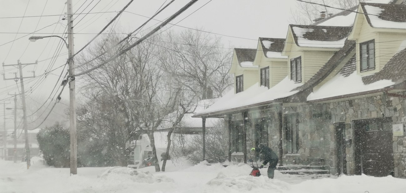 Tempête de neige dans RDP-PAT