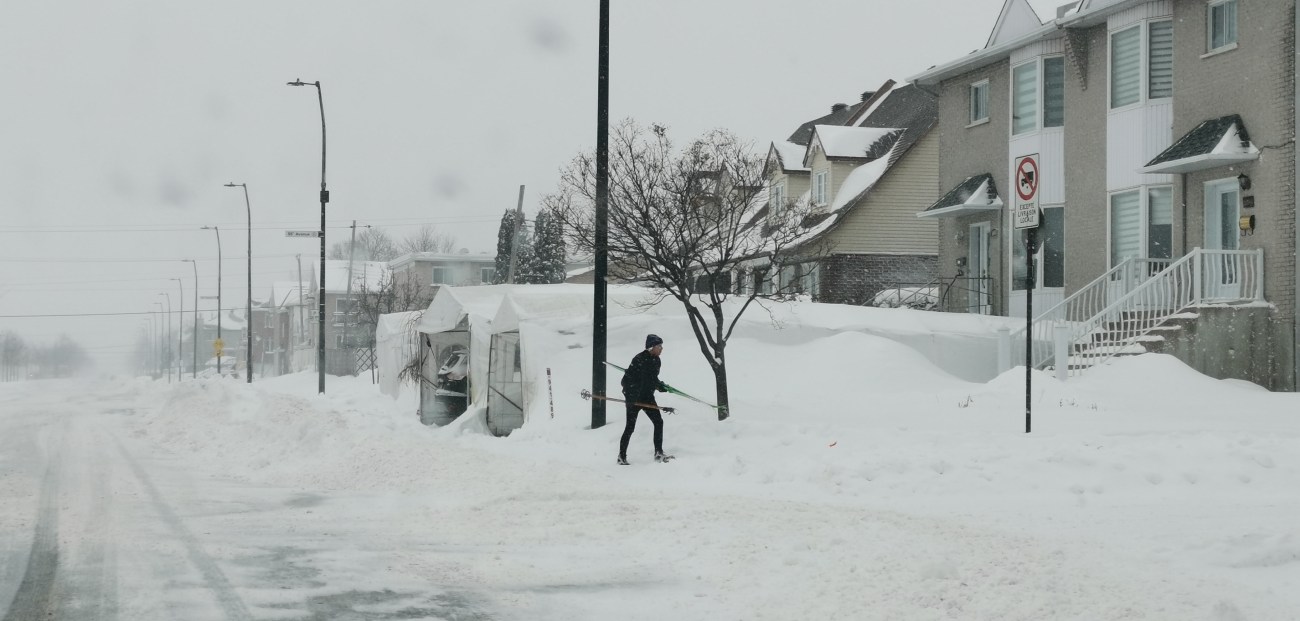 Tempête de neige dans RDP-PAT