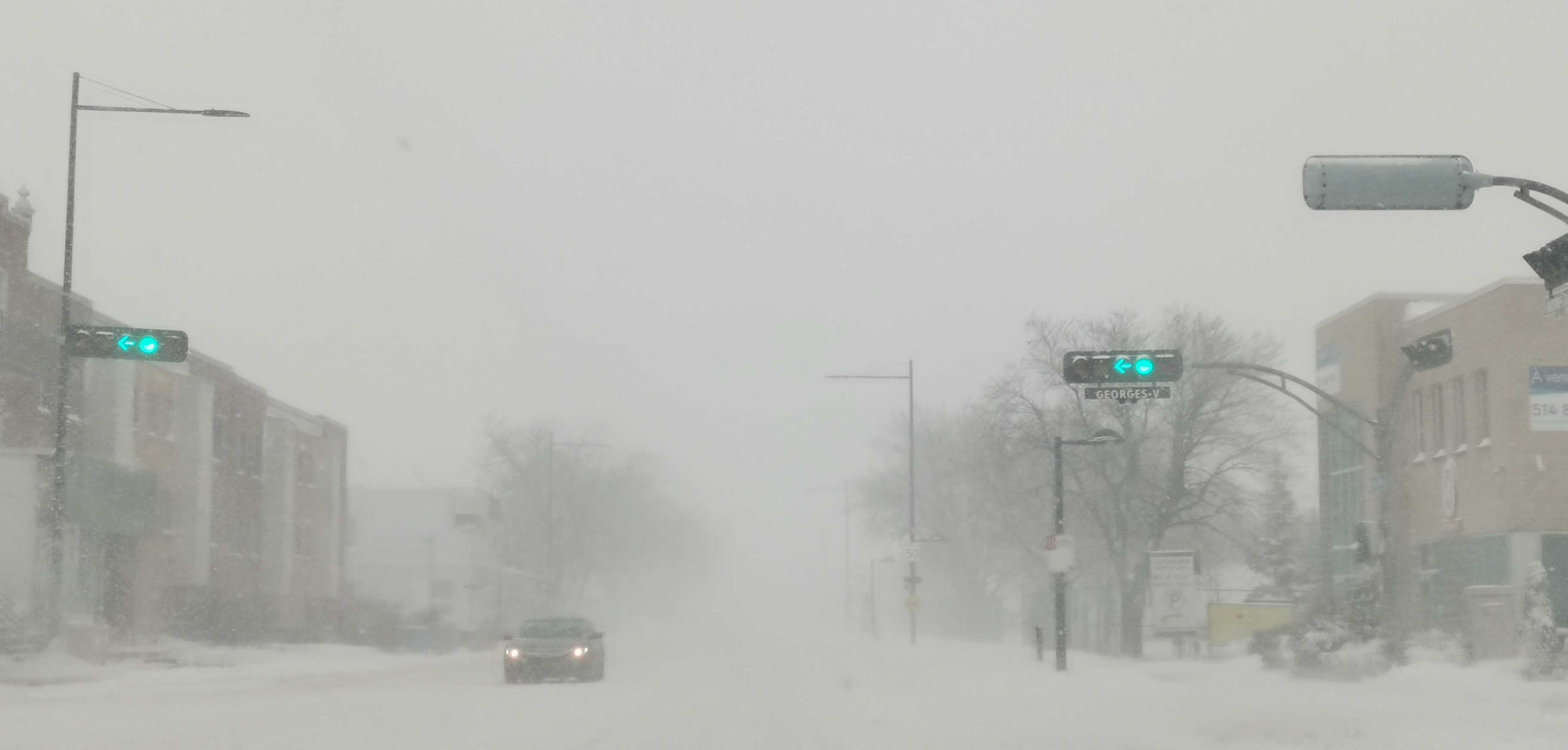 Tempête de neige dans RDP-PAT