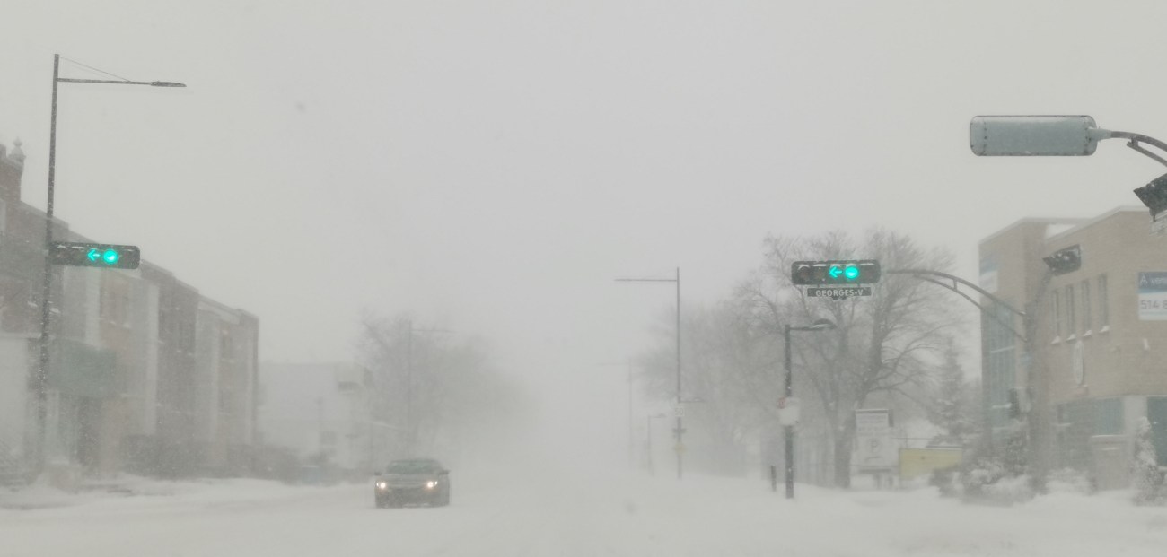 Tempête de neige dans RDP-PAT