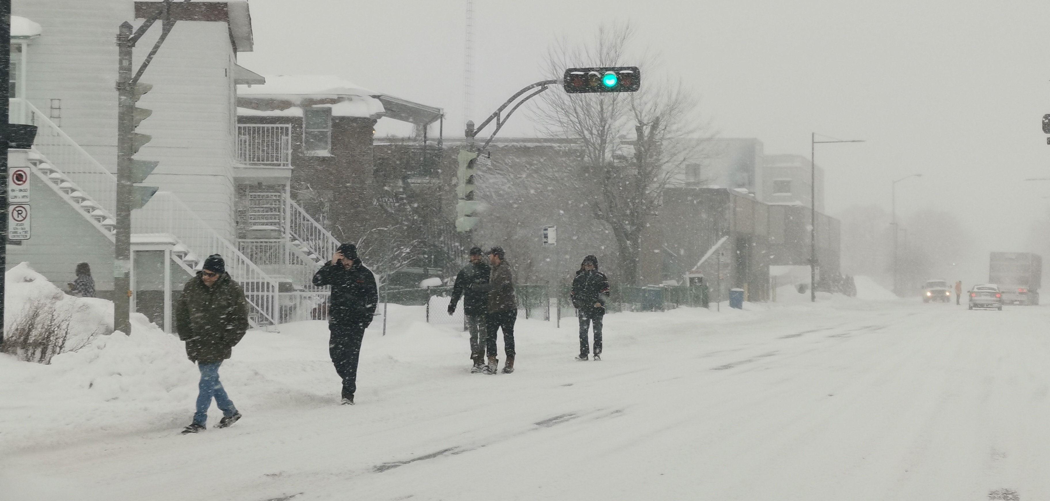 Tempête de neige dans RDP-PAT