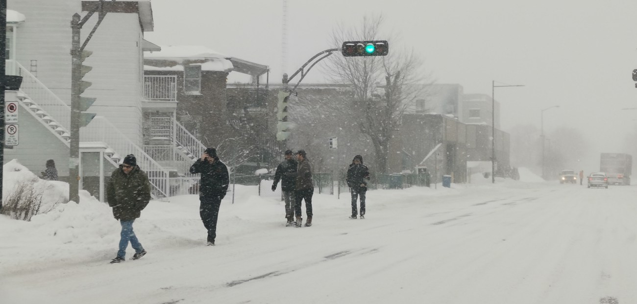 Tempête de neige dans RDP-PAT