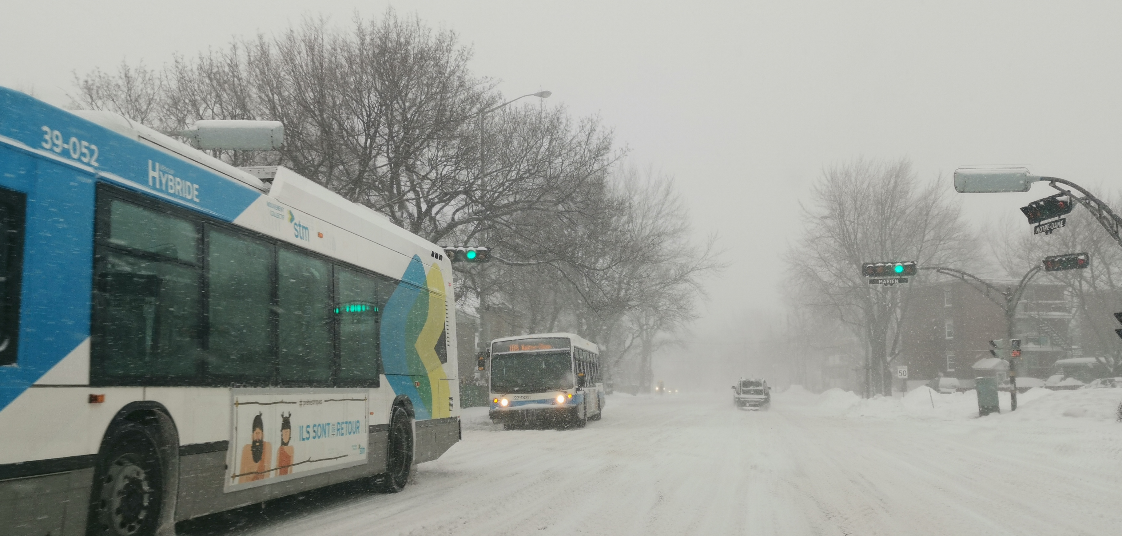 Tempête de neige dans RDP-PAT