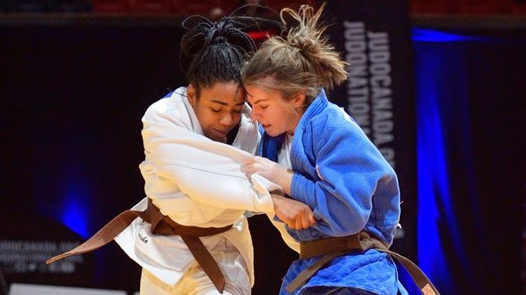 Violette Louet a offert de belles performances lors de compétition de judo Elite 2020.