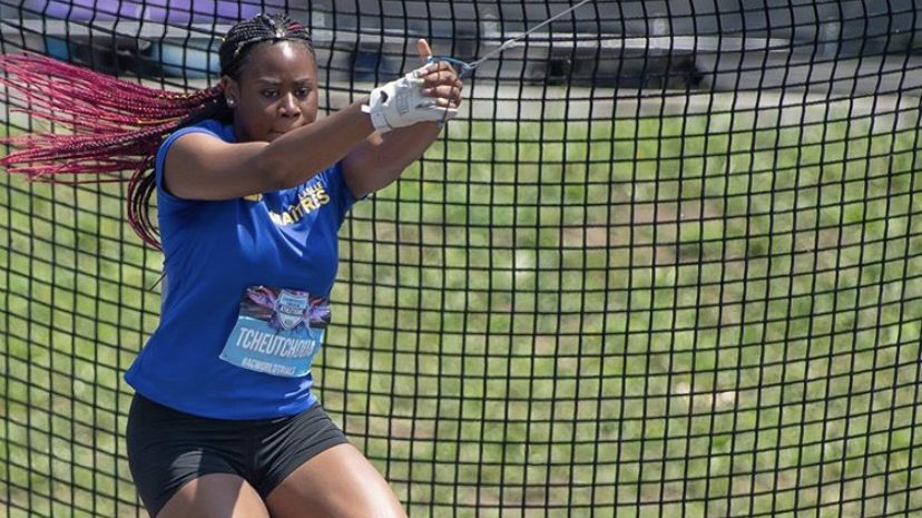 La spécialiste au lancer du marteau, Miranda Tcheutchoua, est parmi les meilleurs espoirs dans sa discipline.