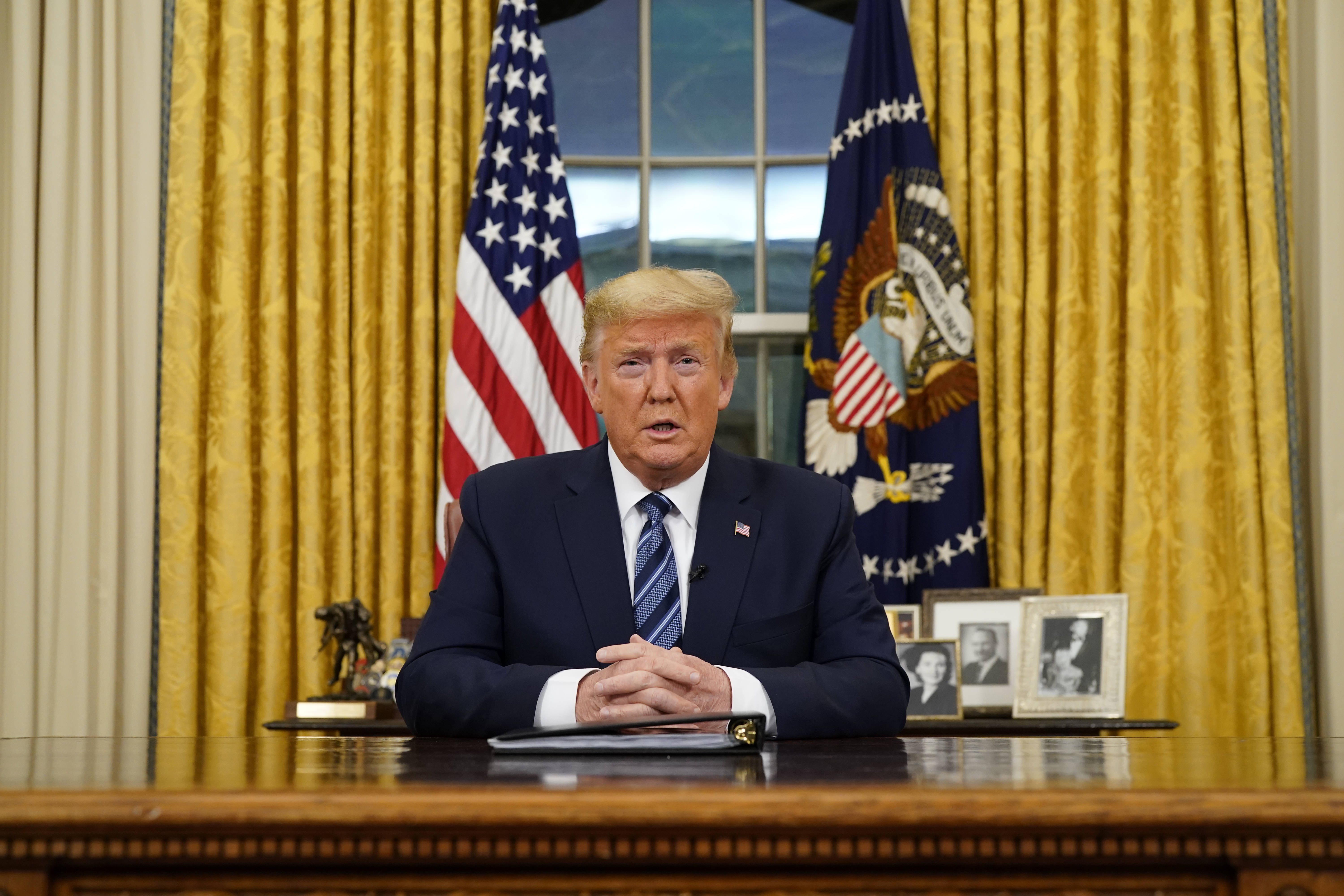 Trump voyages coronavirus