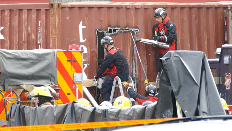 Accident de travail à Saint-Laurent