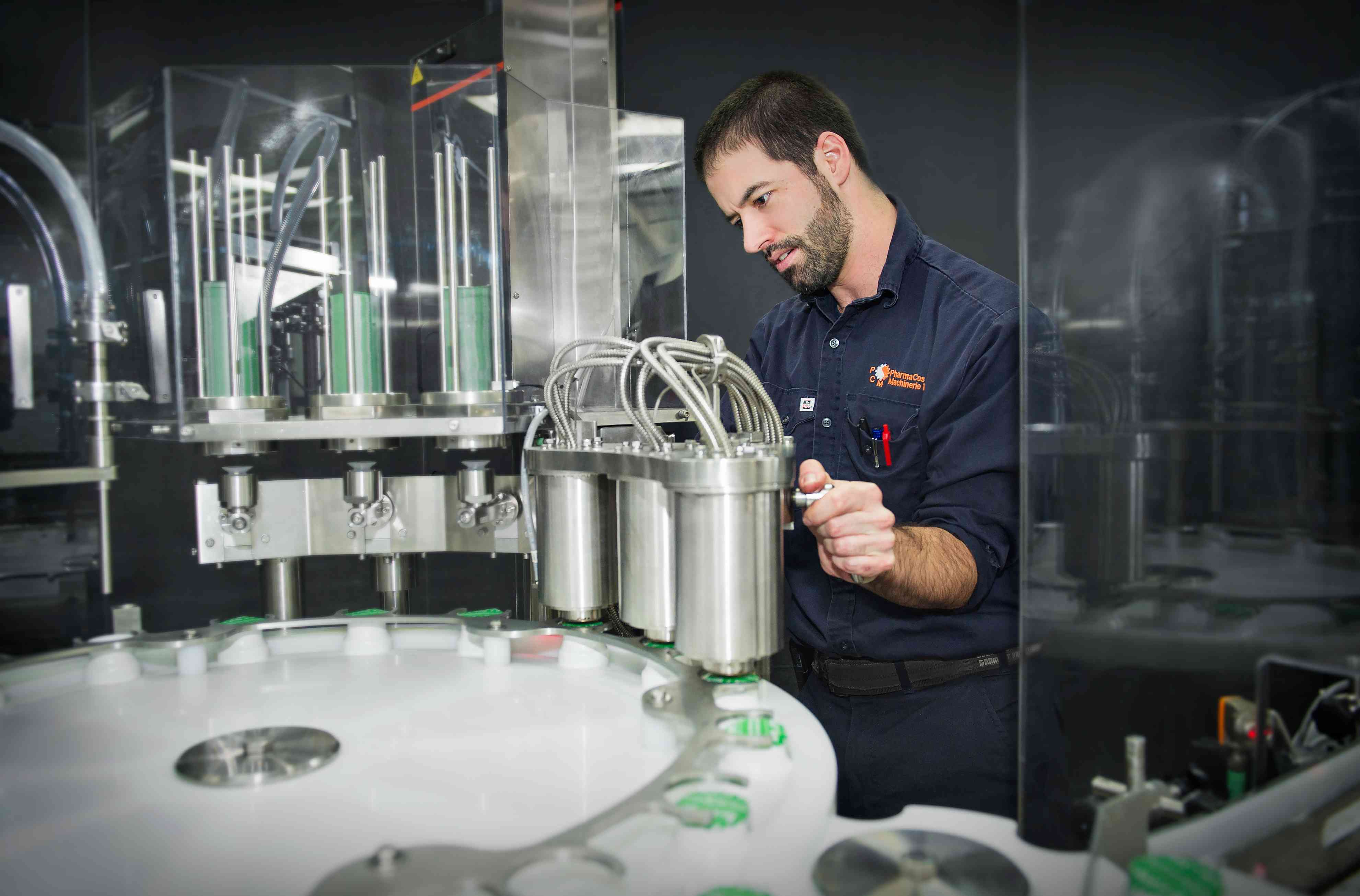 Travailleur de Machinerie PharmaCos