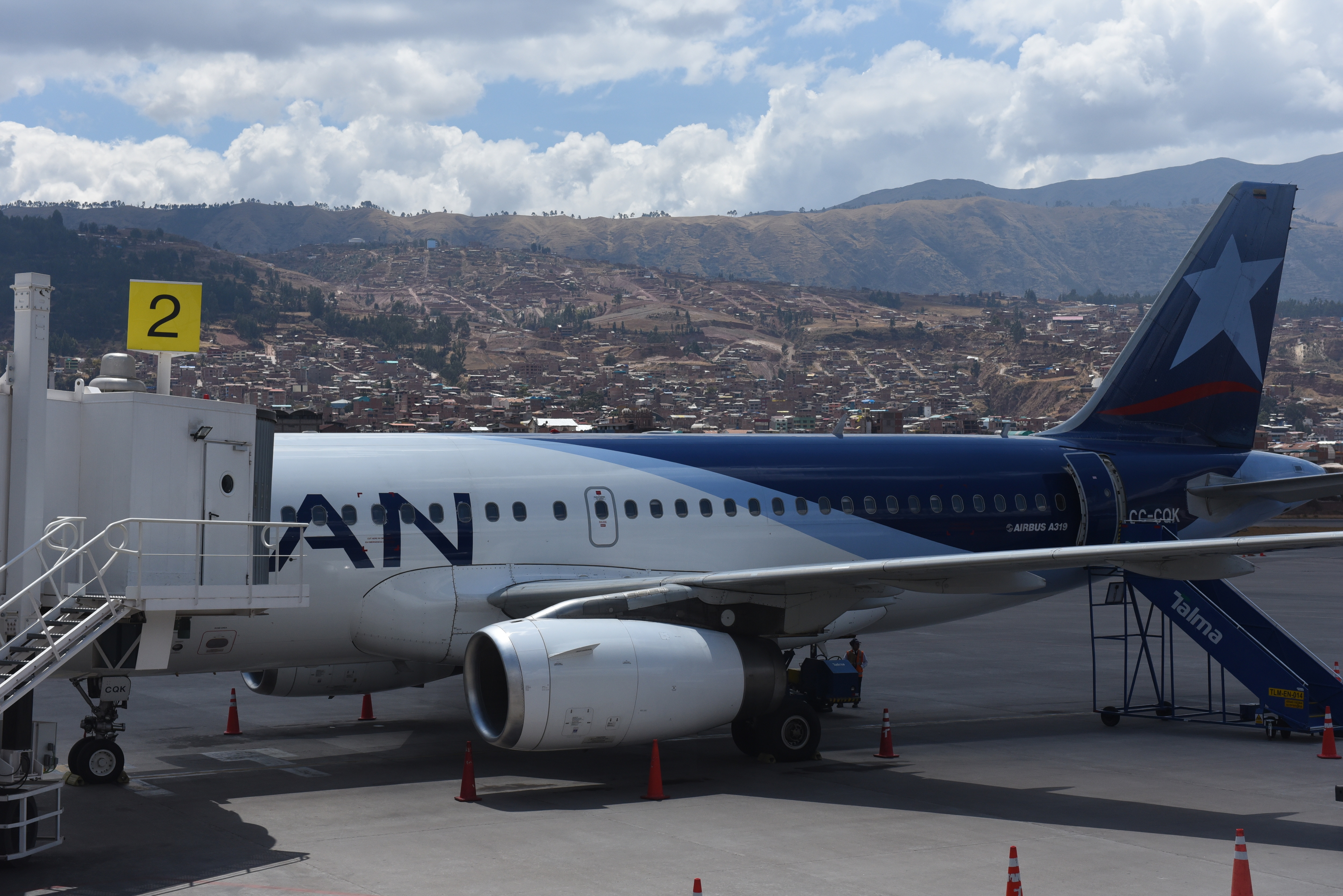 Des images de l'aéroport de Cuzco, au Pérou