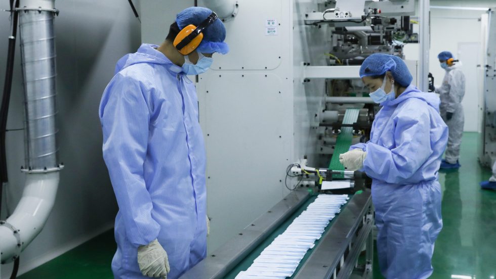 coronavirus chine masques chinois