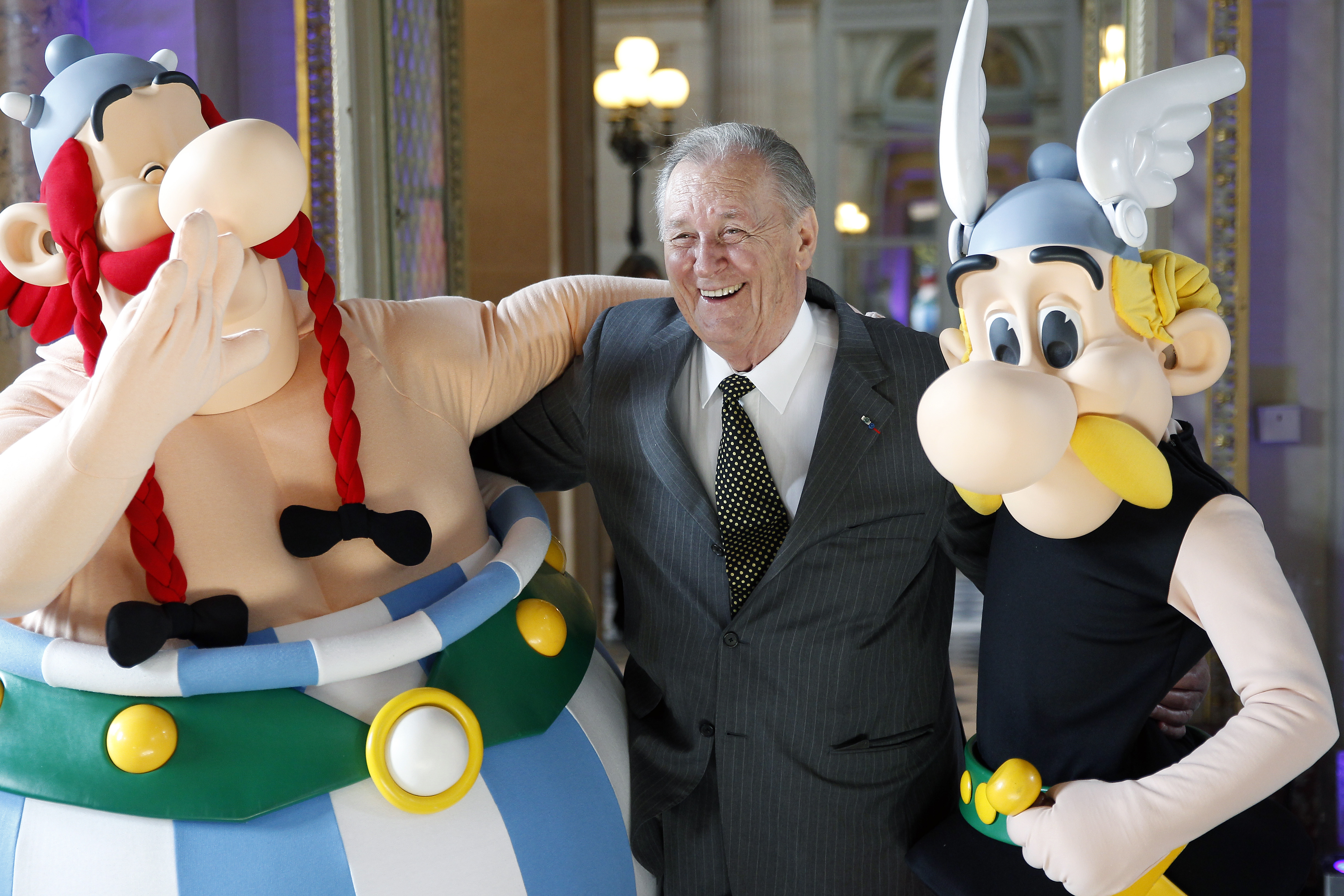 Décès du dessinateur Albert Uderzo, co-inventeur d'Astérix