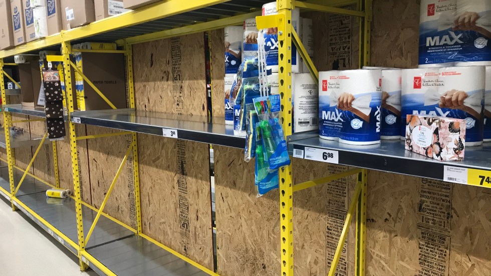 pénurie papier toilette