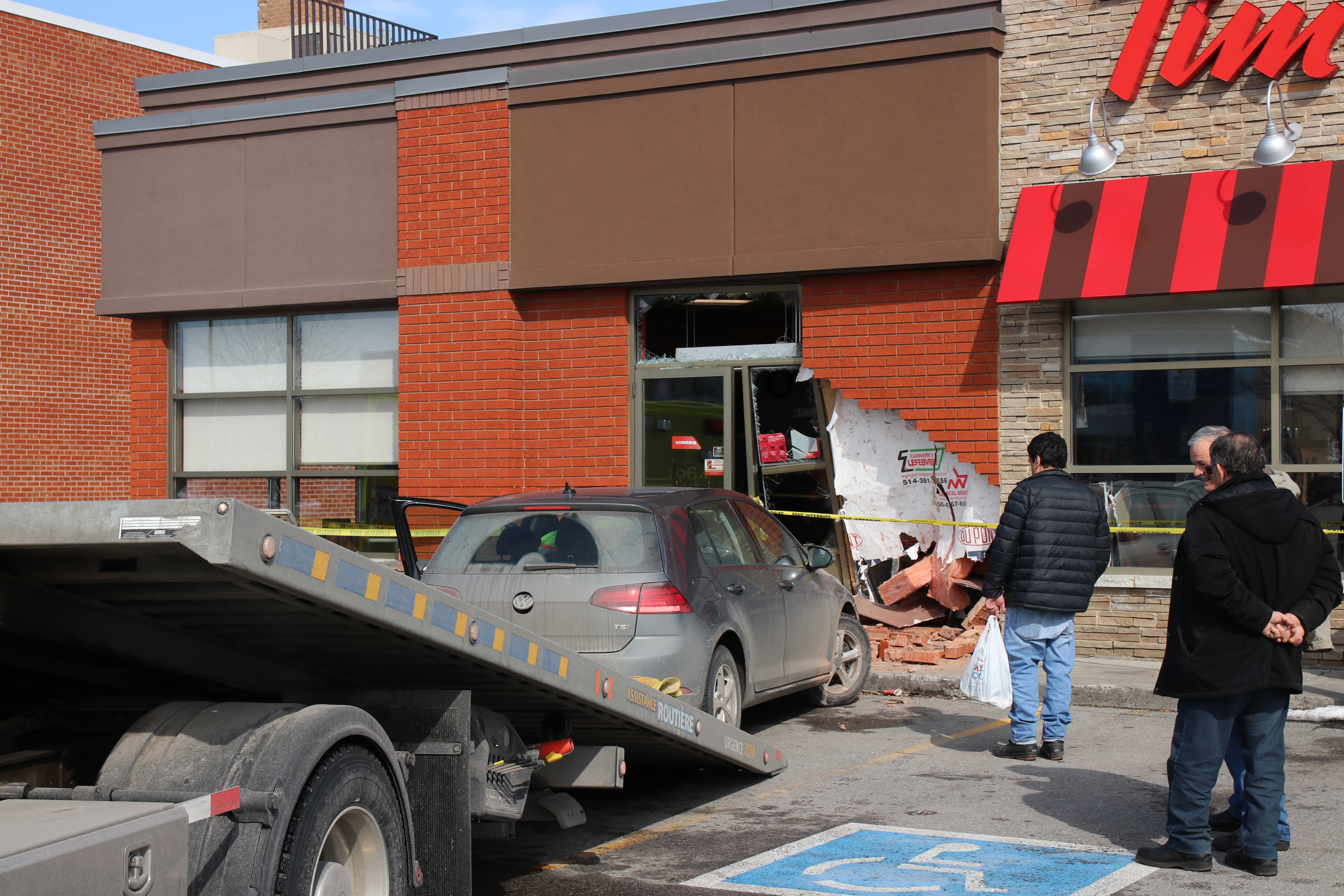 Tim Horton's accident
