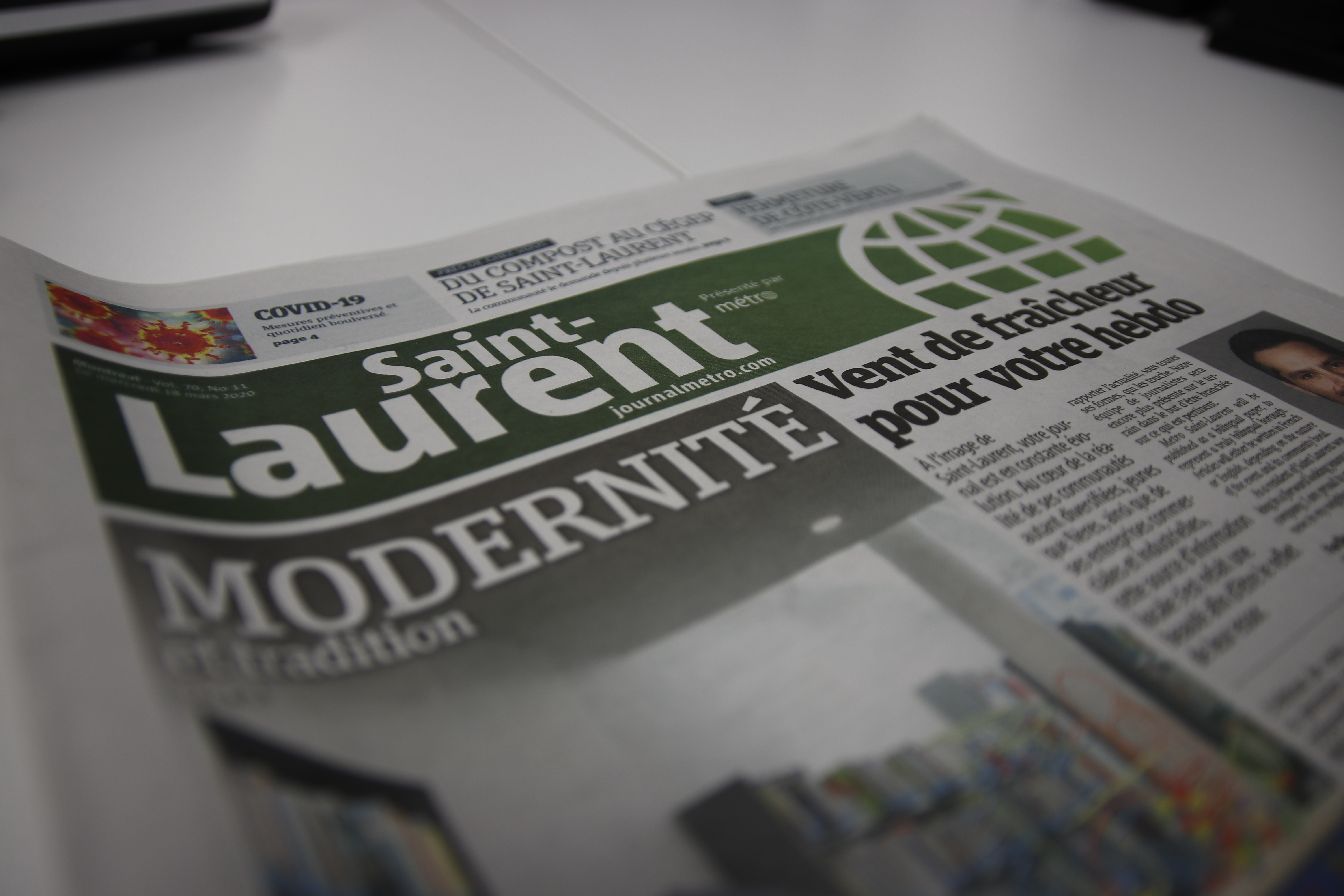 Nouvelle maquette de Saint-Laurent