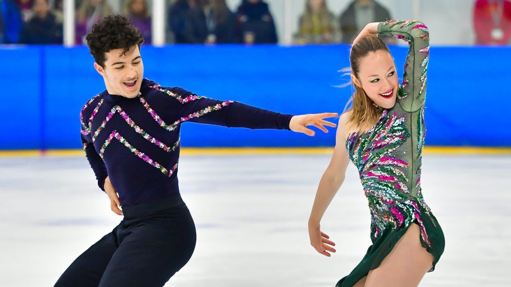 Les patineurs Emmy Bronsard et Aissa Bouaraguia espèrent offrir une belle performance lors du championnat du monde de patinage artistique.