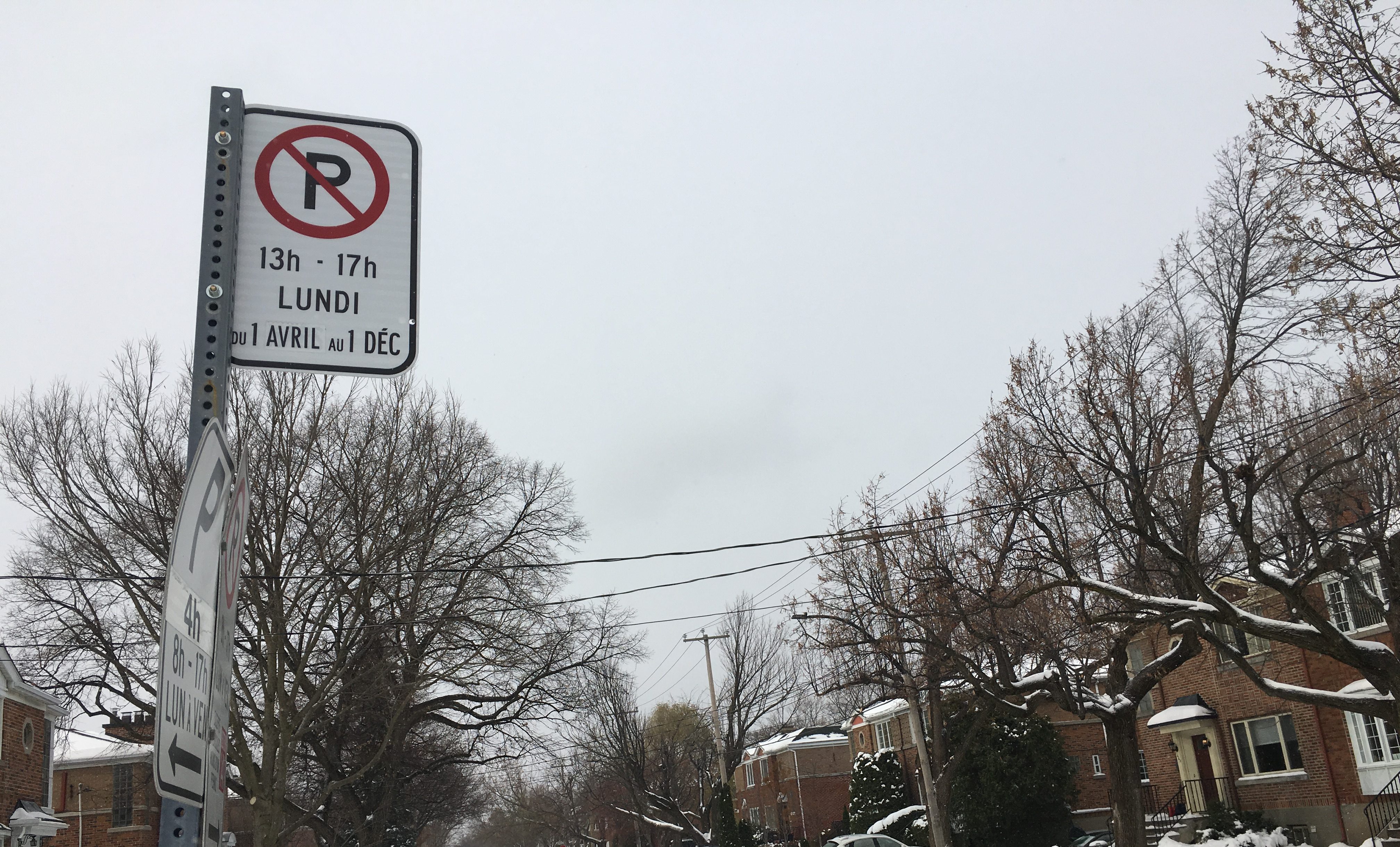 Pancarte de stationnement