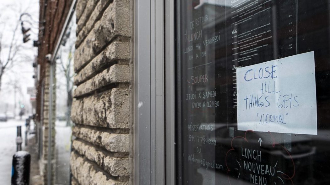 Plusieurs de restaurants de Montréal ont fermé depuis le début de la pandémie.