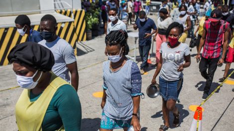 Coronavirus réouverture des usines en Haïti