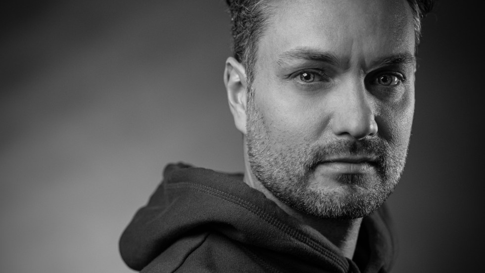 Le chanteur Martin Théberge.