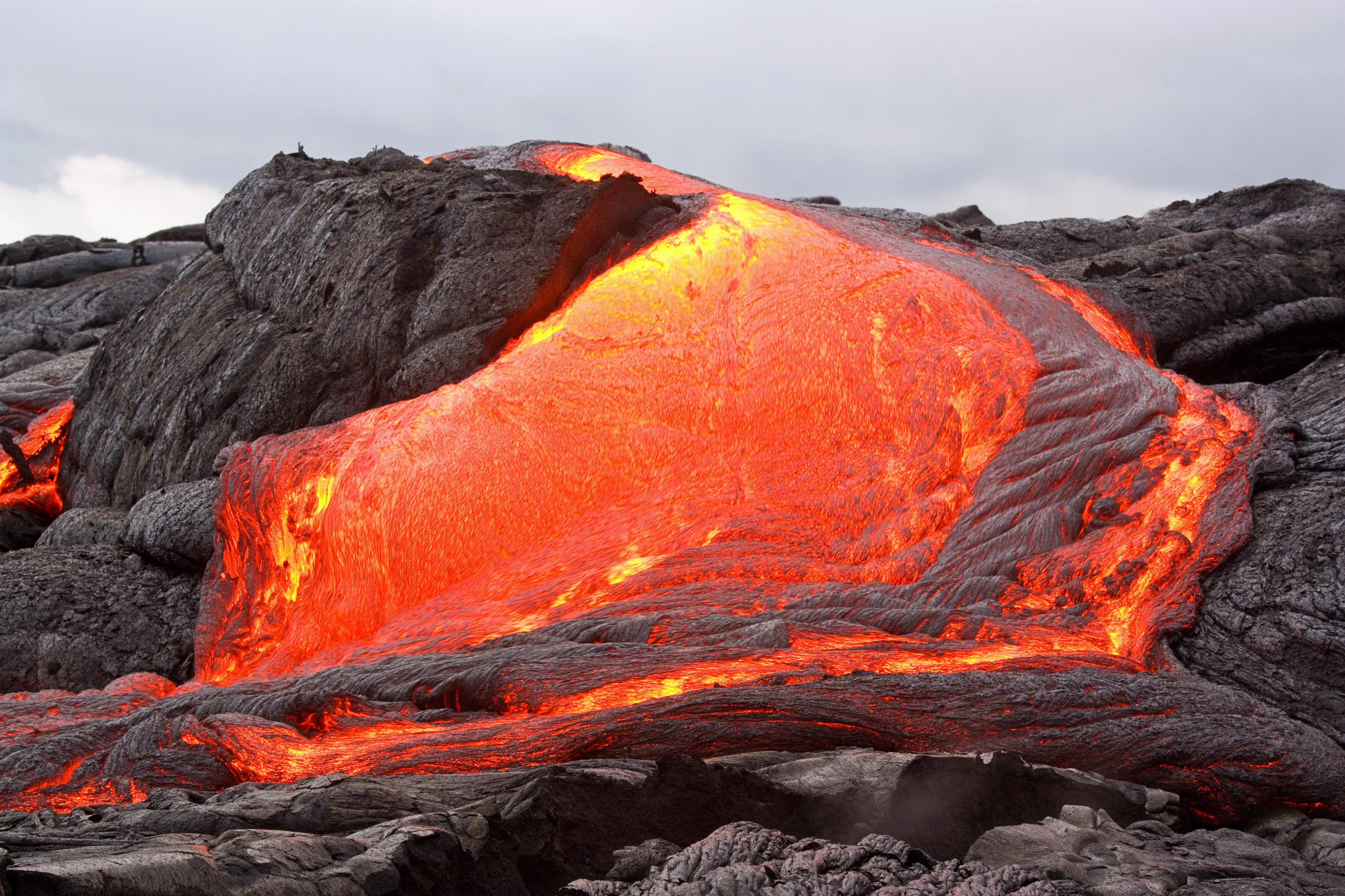 L'activité volcanique aurait été à l'origine de ces importantes émissions de CO2 il y a 200 millions d'années.