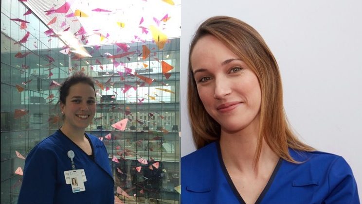 Amélie Ouellet et Audrey-Anne Medza