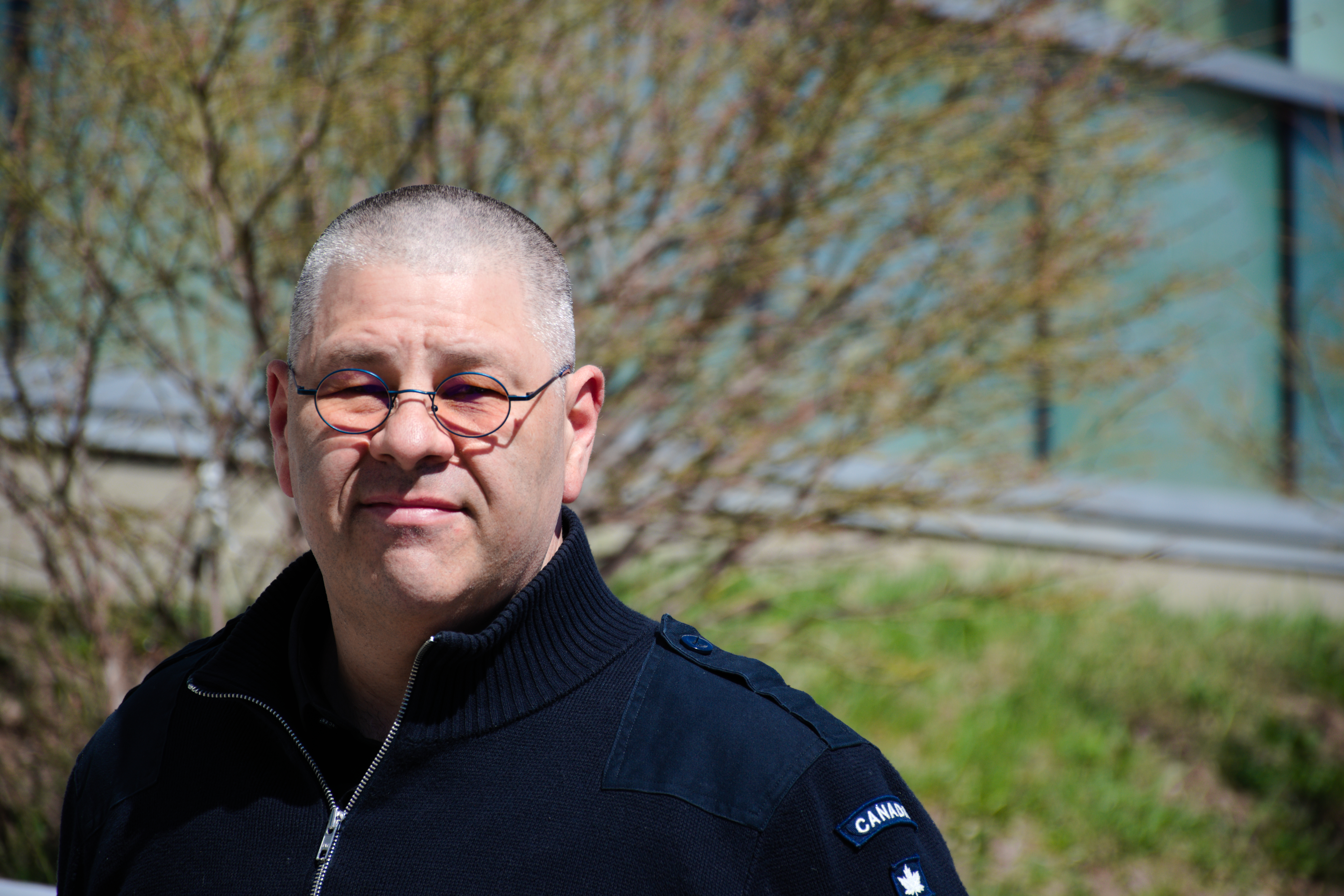 Pascal Brabant devant l'ICM.