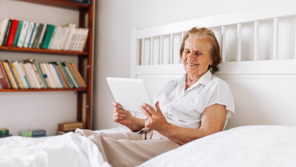 Tablettes pour aînés