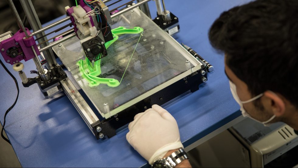 Impression 3D et coronavirus