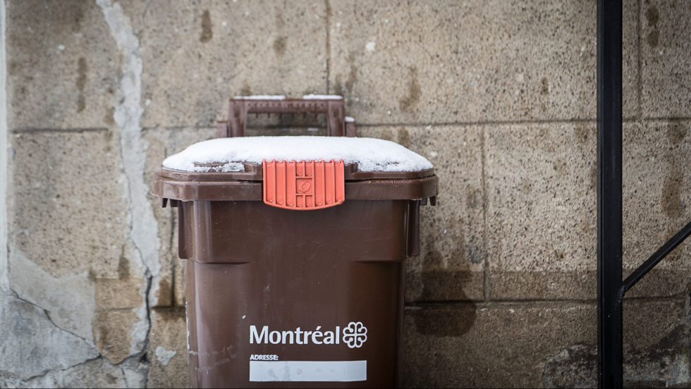 Des bacs bruns collectés dans l’ouest de la ville, Recyclage Notre-Dame pourra fabriquer du biogaz et du compost.