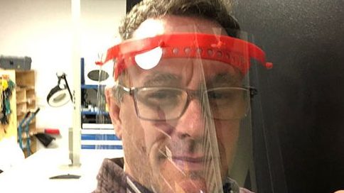 Paul-Ernest Grenier a conçu un écran facial