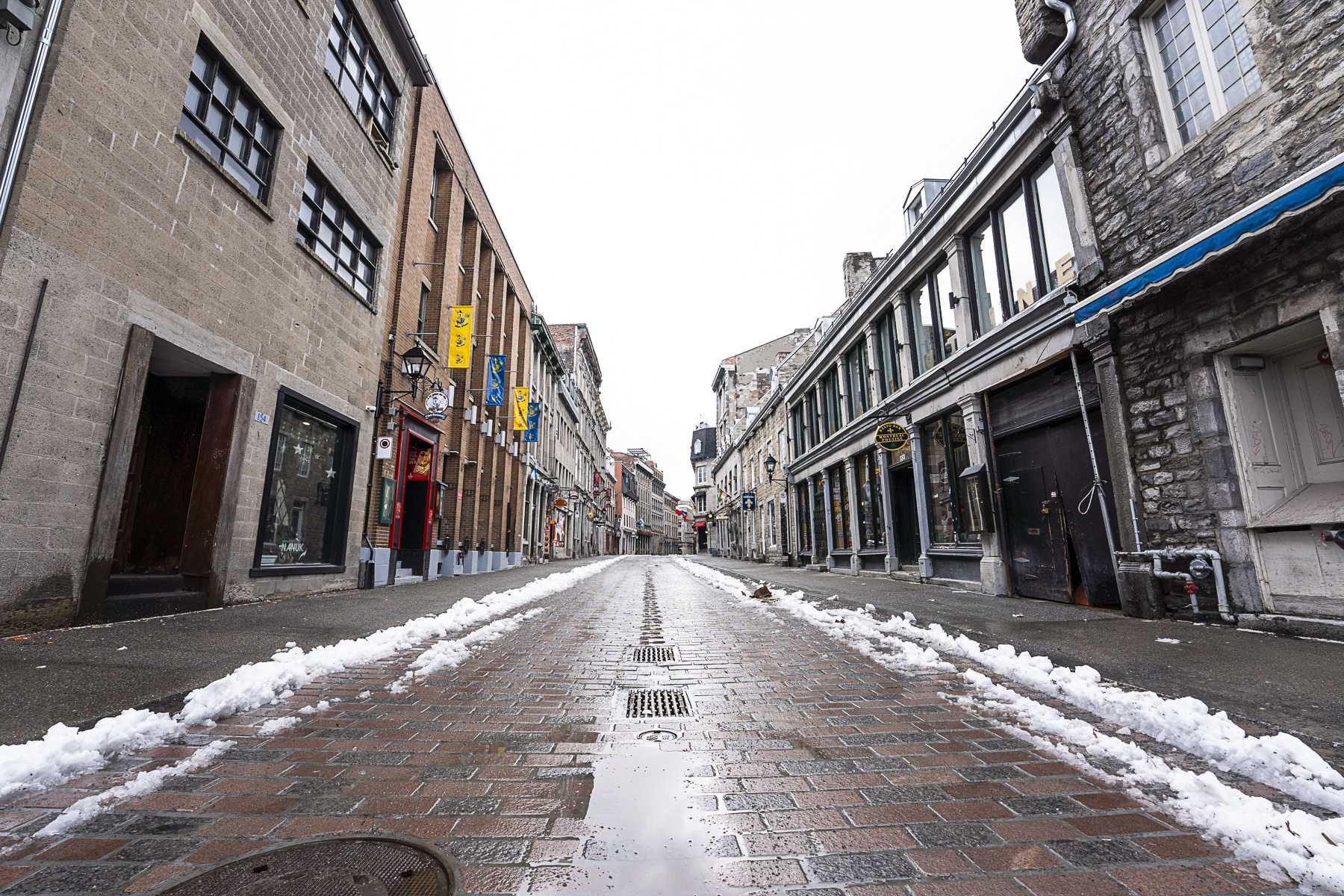Le Vieux-Montréal fait souvent l'objet de débats patrimoniaux.