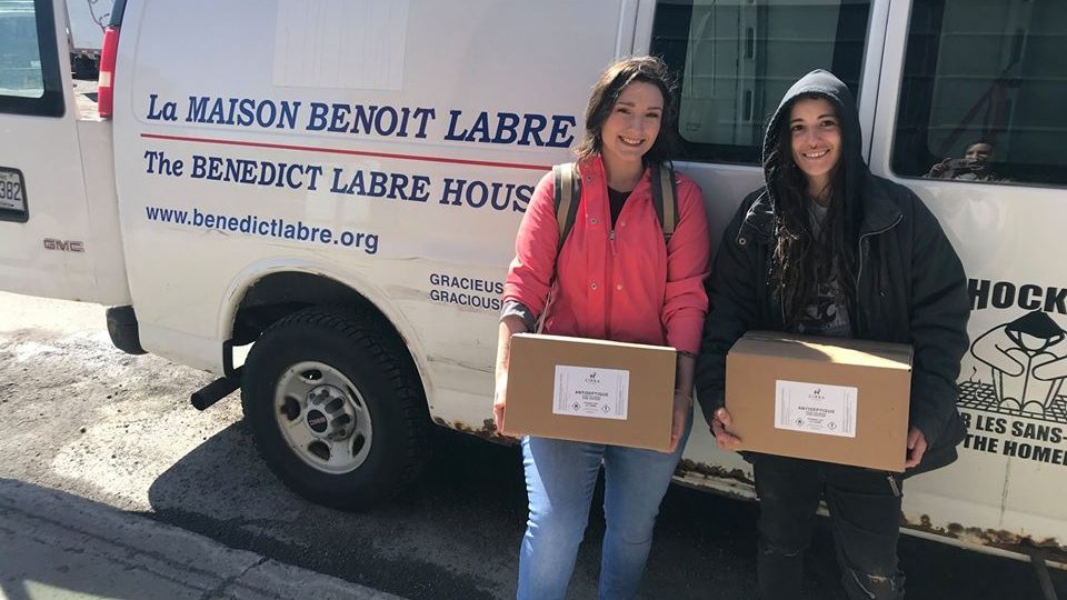 La Cirka Distilleries a remis des désinfectants auprès d'organismes du Sud-Ouest.