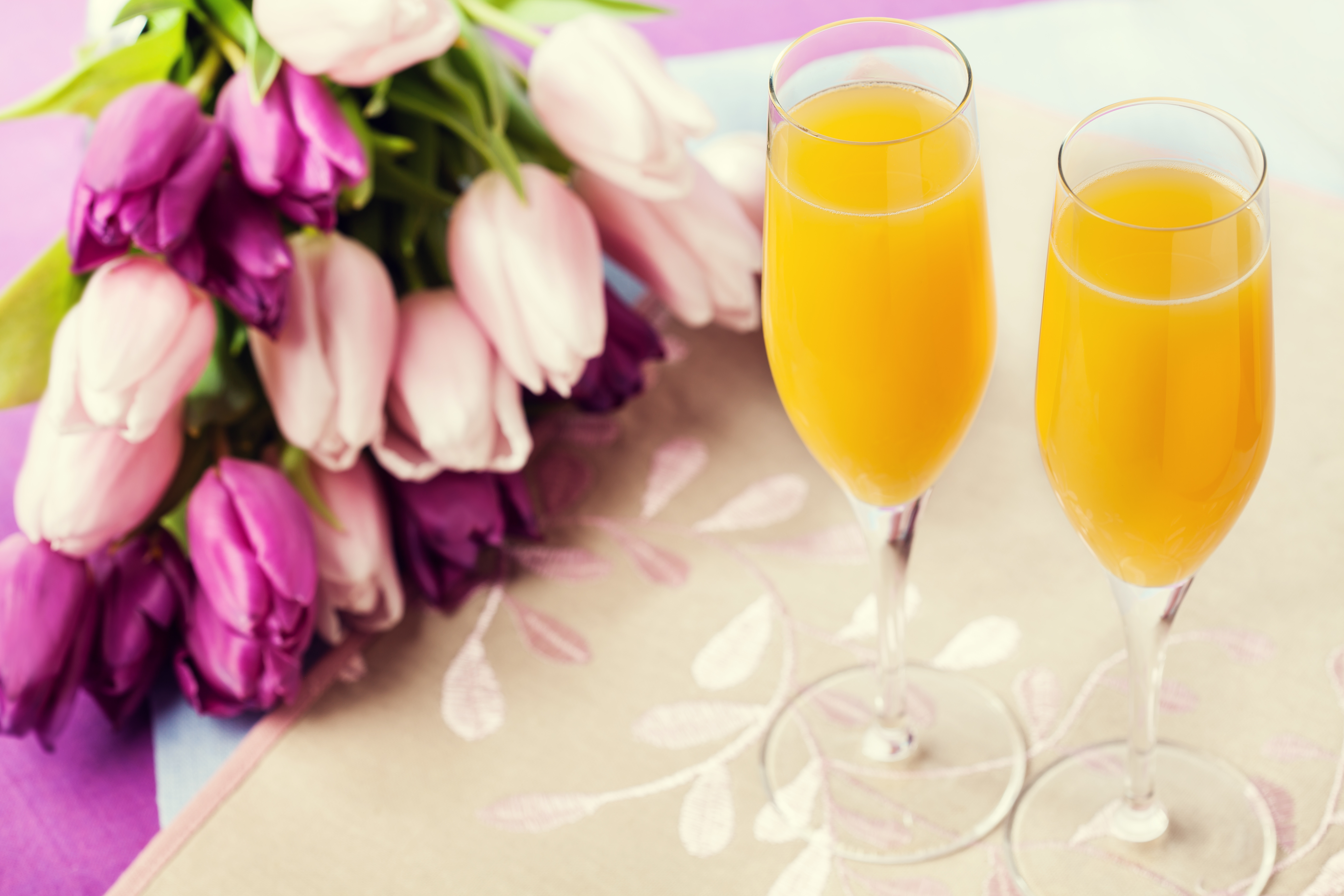 Un brunch dominical sur le pas de la porte