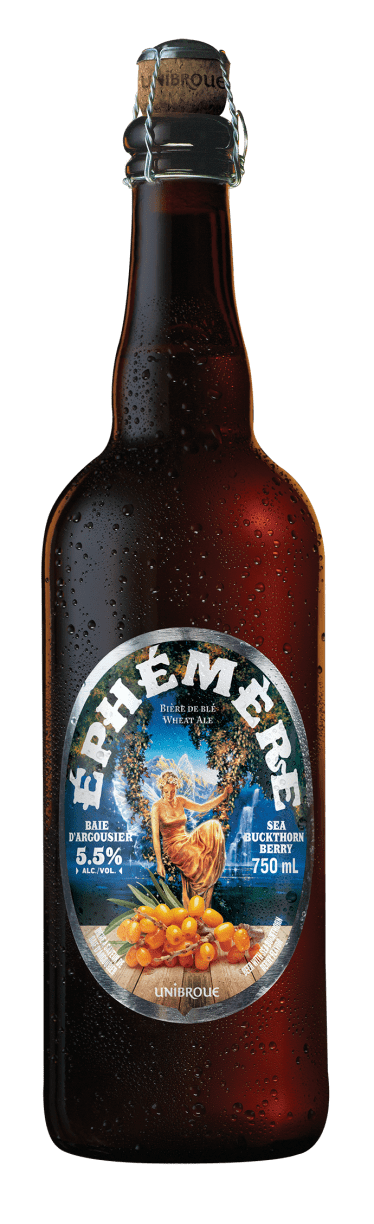 Bouteille de bi&egrave;re Unibroue