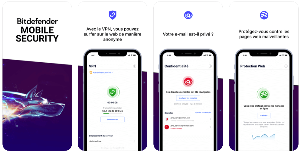 Bitdefender Mobile Security iOS Apple iPhone iPad