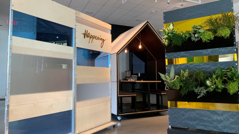 Un exemple de cloison fabriquée par Happening