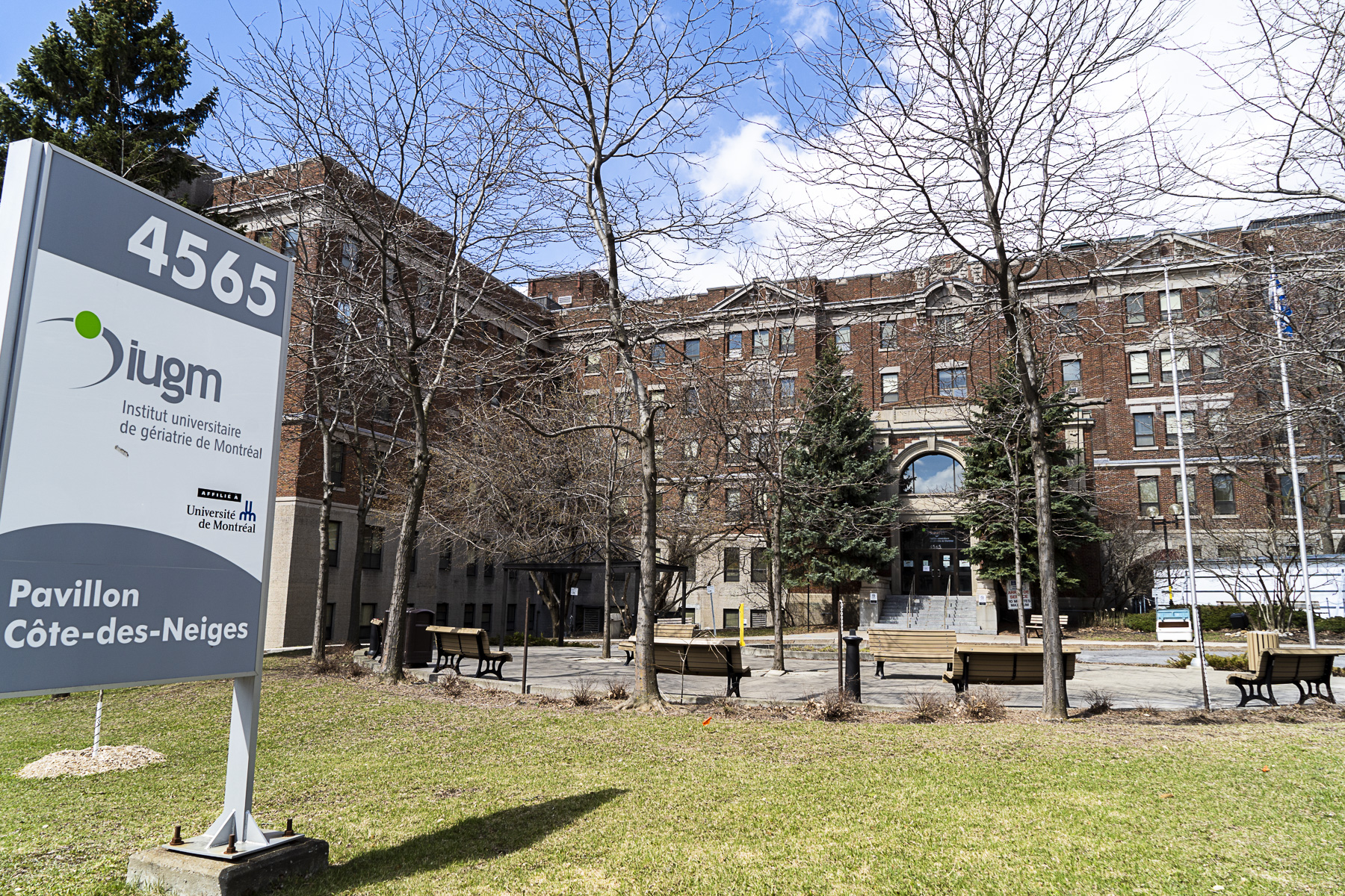 L'Institut universitaire de gériatrie de Montréal.