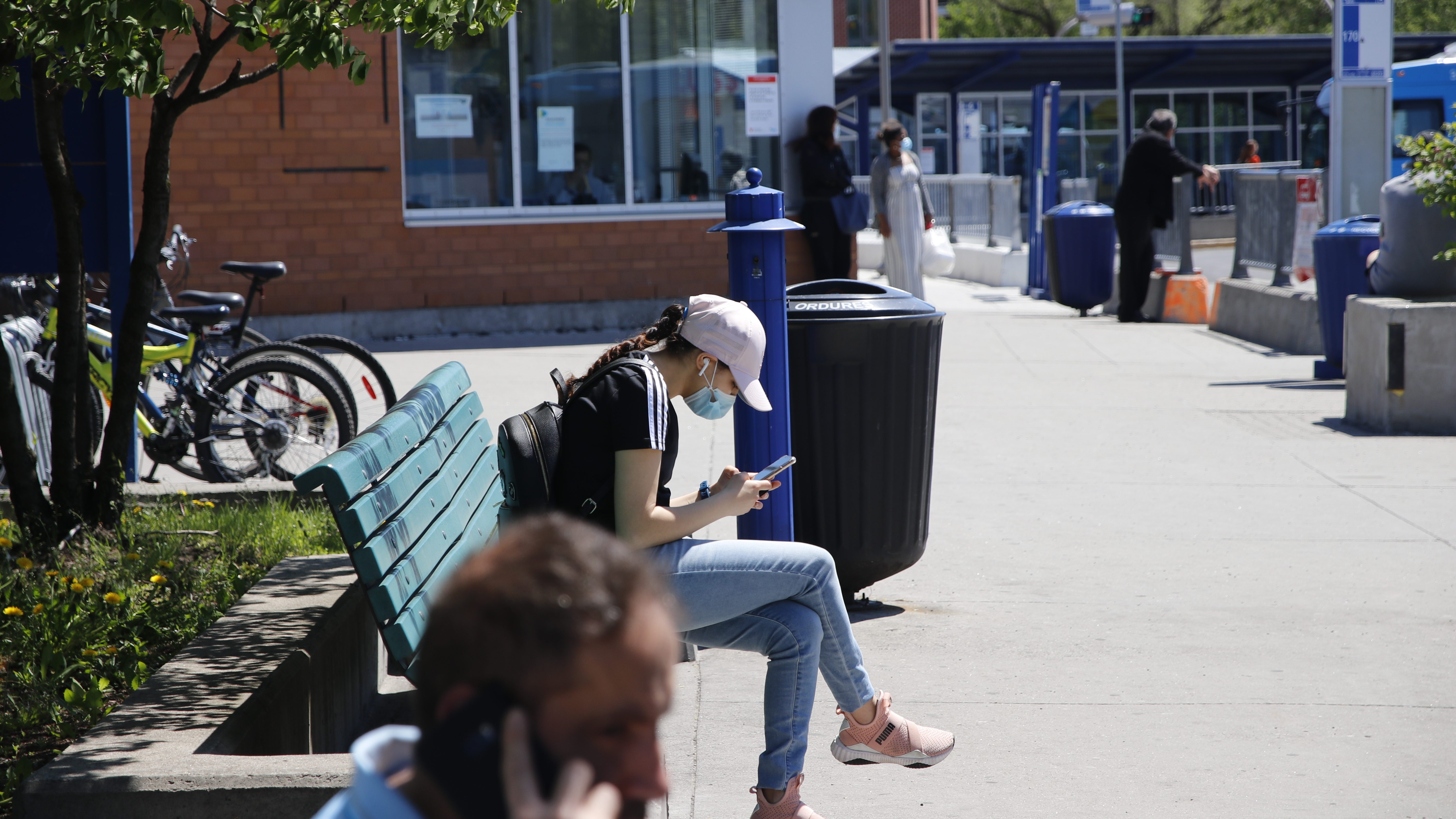 Port du masque à Saint-Laurent