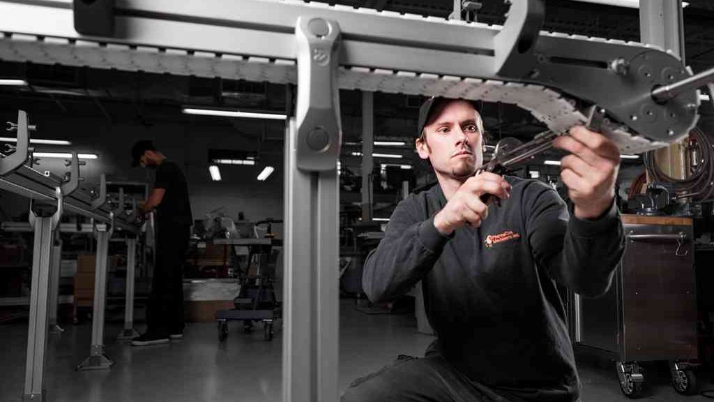 Travailleur en action