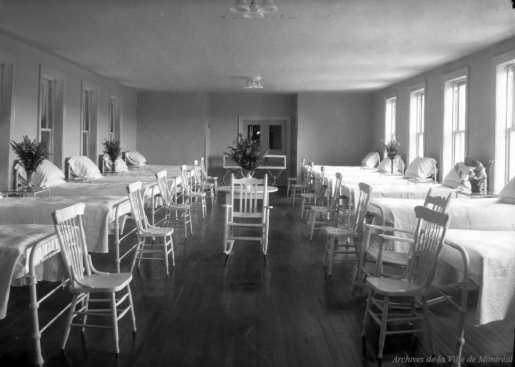 «L’Hôpital des varioleux» avait été inauguré à Montréal pour accueillir les malades pendant cette épidémie de la fin du XIXe siècle. L'une des nombreuses de l'histoire d'Hochelaga-Maisonneuve.